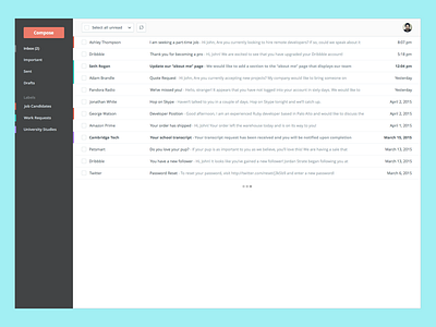 Simple Email Interface