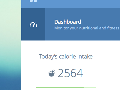 Fitness Dashboard - Sneak Peak