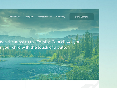 ComfortCam - A work-in-progress camera comfortcam monitor web design website