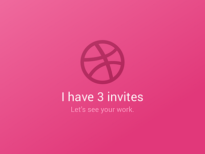 Dribbble Invites