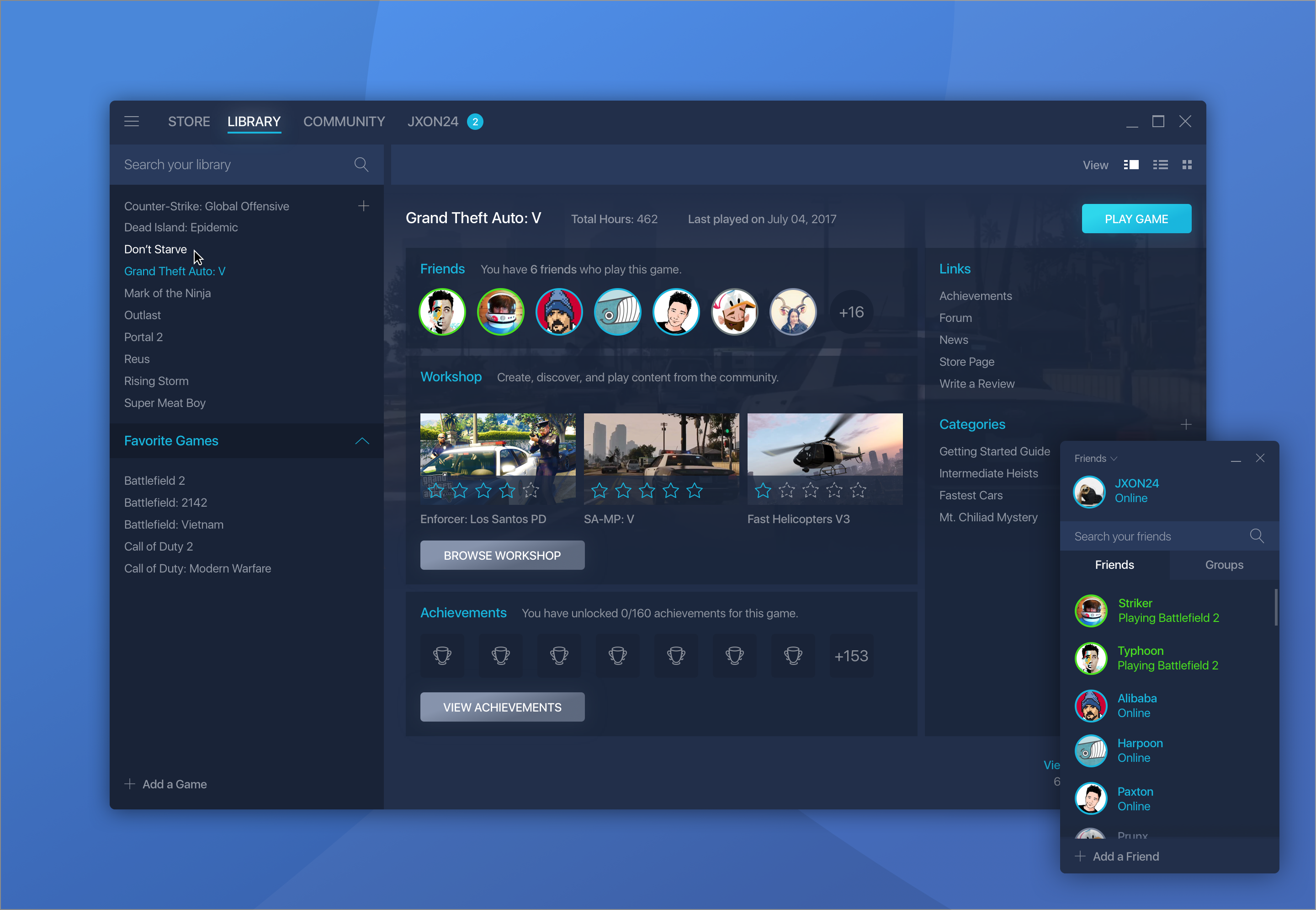 steam color ui