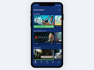 Steam Concept - Mobile Steam Explorer