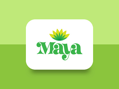 Maya Business Company wordmark Logo Design