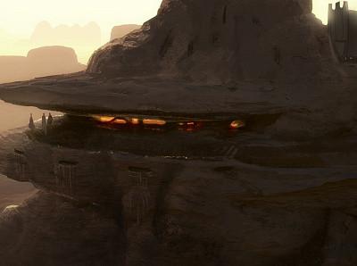 Concept art for Rise of Skywalker vyle art