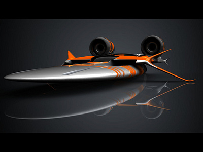 Speed Boats digital art vyle