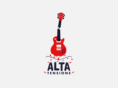 Alta Tensione alta broken guitar high red tensione voltage
