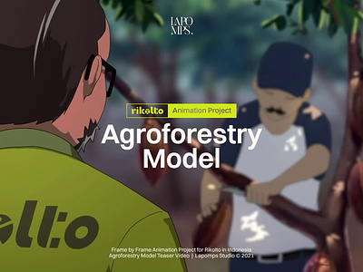Agroforestry agroforestry animation anime art cartoon digital art eco friendly forest frame by frame green illustration organic