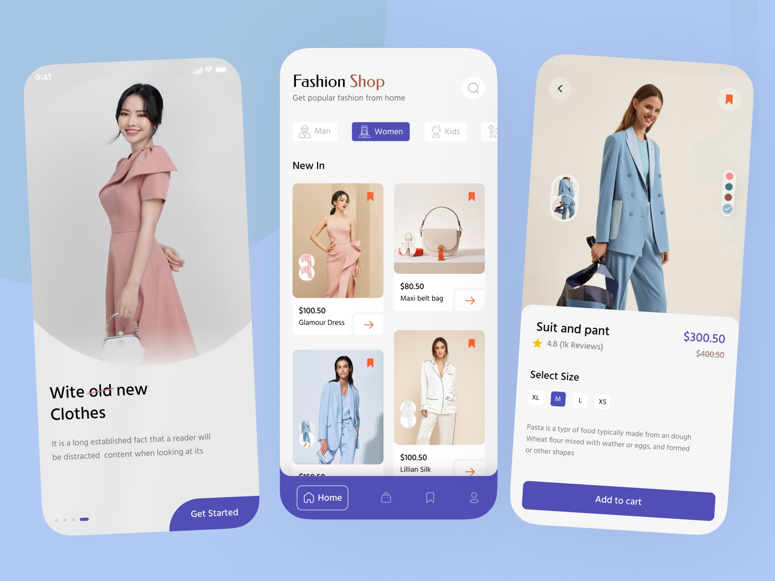 Fashion Application by Jonaedui on Dribbble