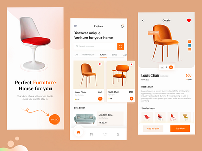 Furniture e-commerce App