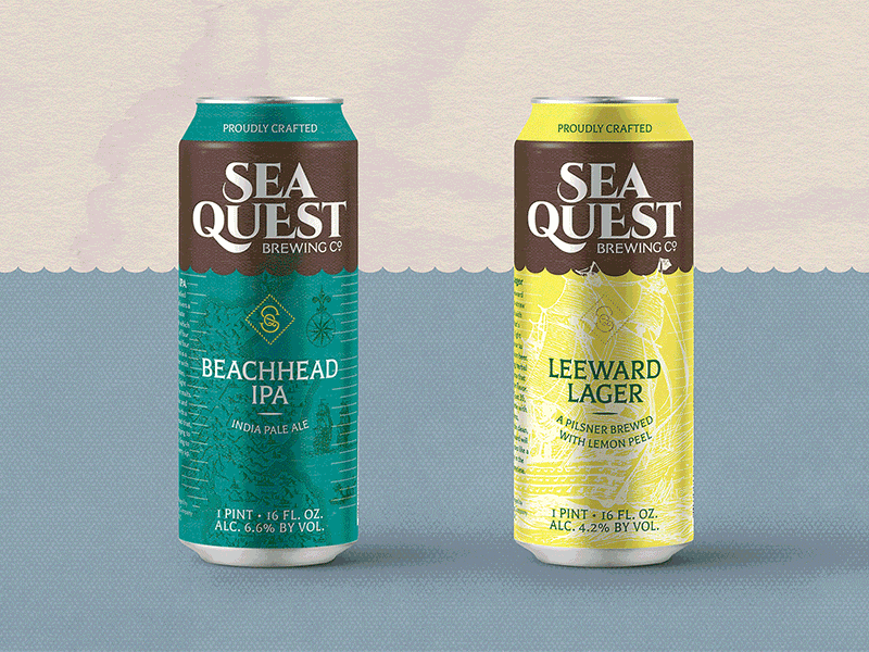 Sea Quest Rotating Cans