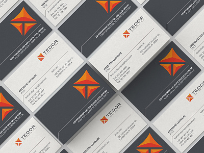 Tedor Business Cards business cards healthcare pharmaceutical print