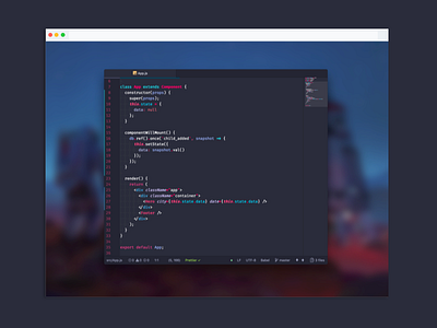 Hydra Syntax theme for Atom.io