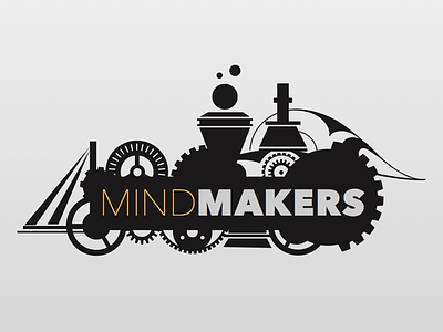 Mindmakers Project - Draft #3 illustration logo