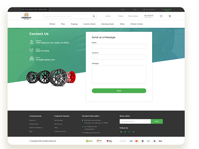 Contact Us automobile car contact us page design message minimal ui ux website wheels