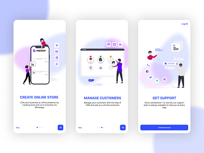 Onboarding Design by Dhruvi Patel on Dribbble