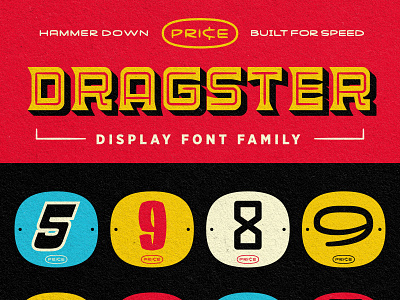 DRAGSTER Font Family