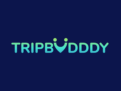 TripBudddy Logo friendly friends location logo people sharing travel trip