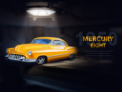 About the car - Mercury Eight car mercury eight retro shots