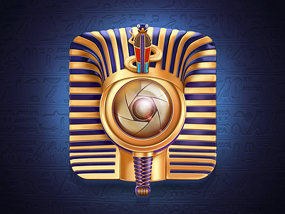 Tutankhamun Camera Icon