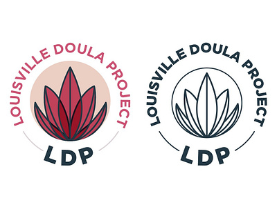 Late Night Dribbble Project branding icon iconography line art logo logo nature plant succulent