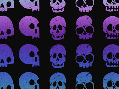 I want your gradient grain grunge skull skull art skulls texture