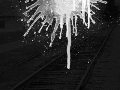 Splat dark paint paint. splash railroad secret something splatter