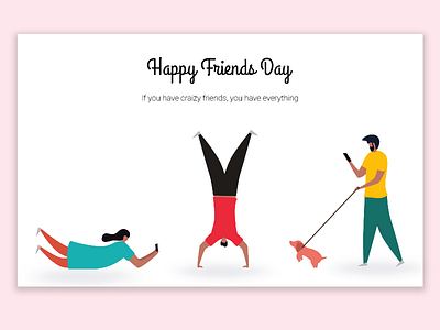 Happy Friends Day artist artsy beautiful creative draw iilustration paper pen picture sketch