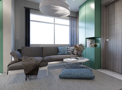 Apartment Scandinavian Interior Design #V4