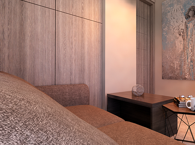 Apartment Scandinavian Interior Design # ALT View-2