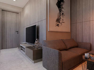 Apartment Scandinavian Interior Design # ALT View-3