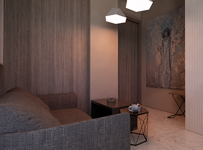 Apartment Scandinavian Interior Design # ALT View-6