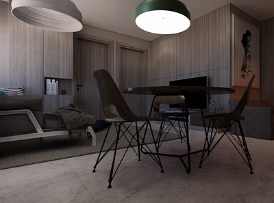 Apartment Scandinavian Interior Design # ALT View-10
