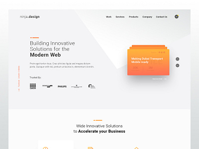 Agency Landing Page