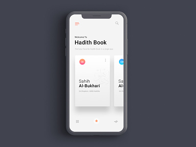 Hadith App app ui hadith iphone x islam islamic islamic art sunnah