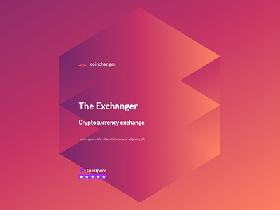 Welcome icon on https://coinchanger.io brand branding crypto cryptocurrency exchange design exchange icon illustration landing logo