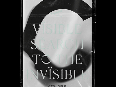 Invisible SKG black and white cover editorial graphic design minimal print print design typ type typography visual visual id