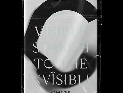 Invisible SKG black and white cover editorial graphic design minimal print print design typ type typography visual visual id