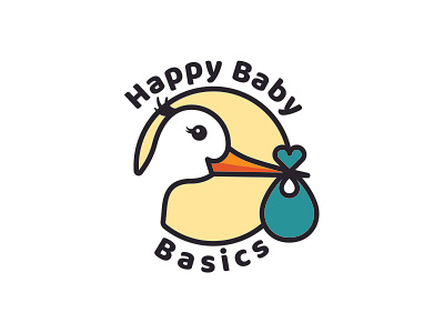 Baby Logo baby bird bird logo logo logotype