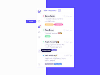 Inbox Module UI