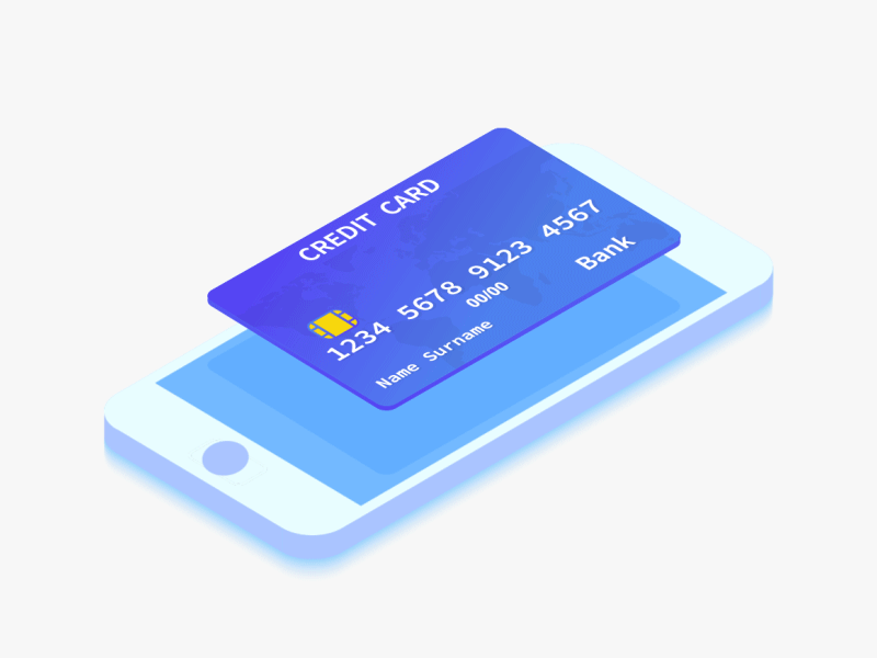 Card Processing Animation animation interaction splash screen ui