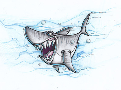 Sharkweek cybe cybirds shark sharkweek sketch uselesshastags