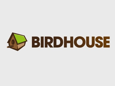 Birdhouse Logo cybirds illustration logo vector