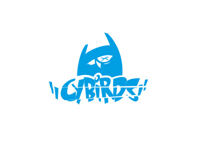 Cybirds Logo cyan cybe cybirds icon illustrator logo