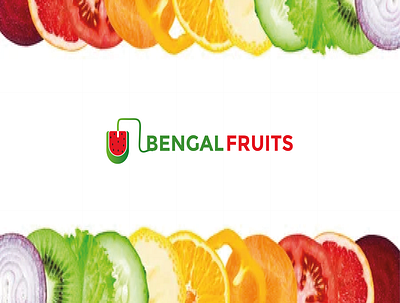 logo branding colourful logo fruit logo graphic design logo online fruit logo