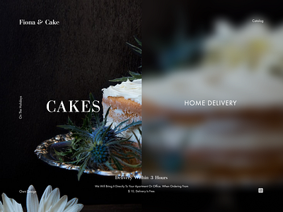 Bakery website design typography ux web web design website