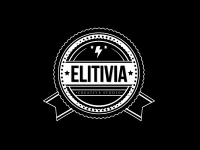 Elitivia Retro Badge badge desktop elitivia ipad iphone retro web