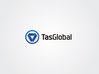 Tas Global Logo circle global logo tas tasmania triangle world