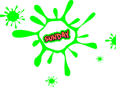 Sunday graphic design logo