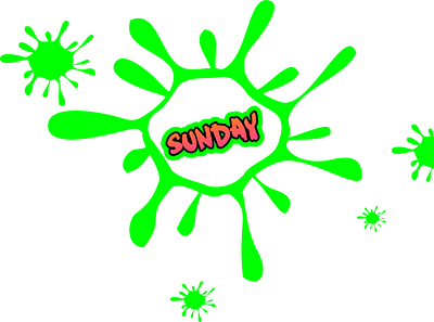 Sunday graphic design logo