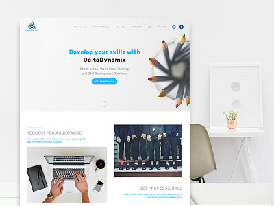 Delta-Dynamix delta skills software training ui ux website